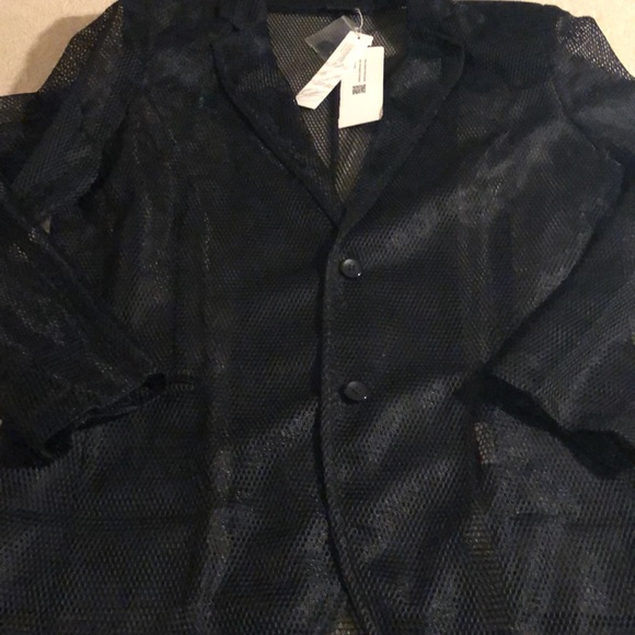 NWT! Coofandy Mesh Blazer - Picture 3 of 8